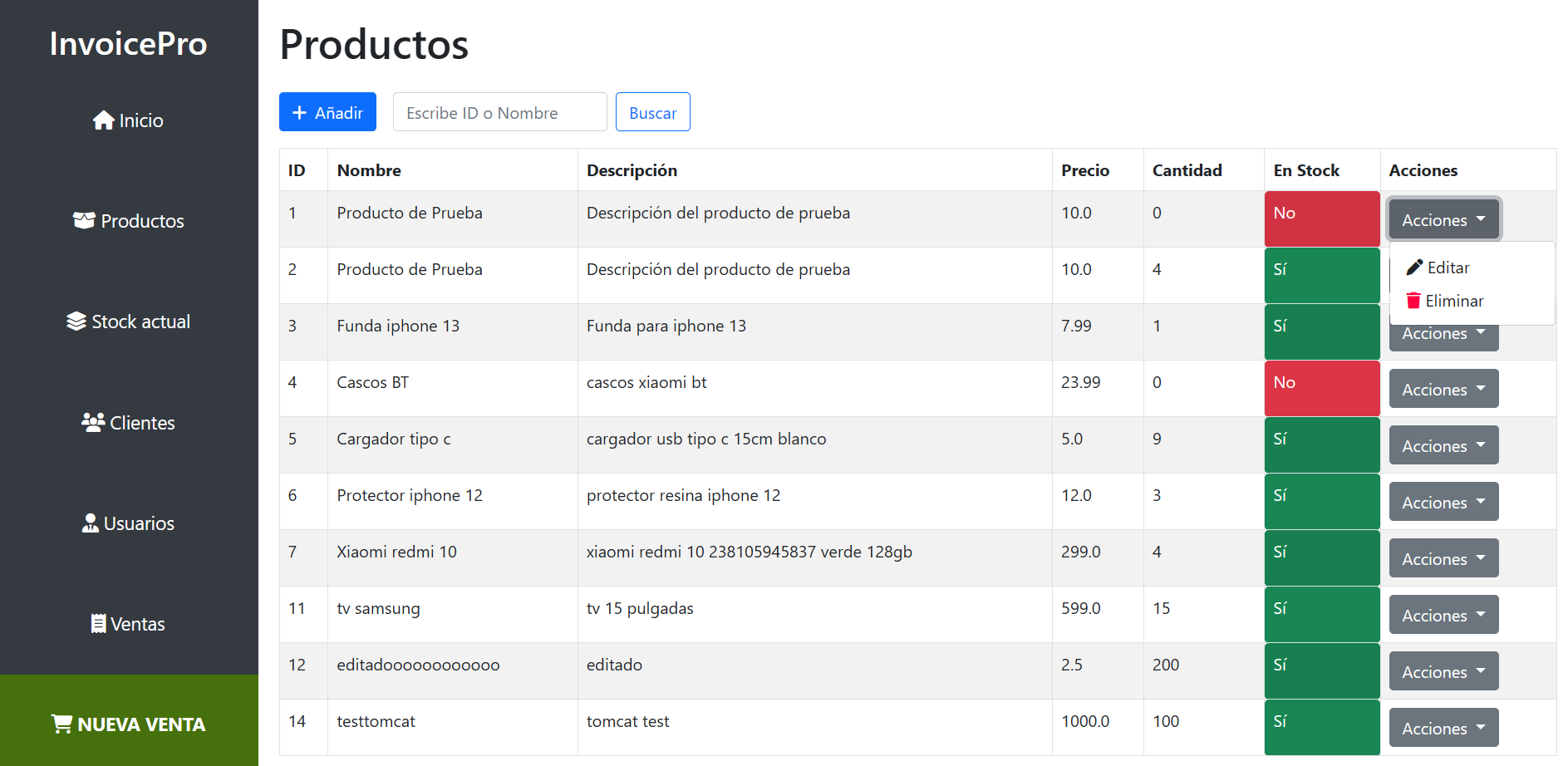 InvoicePRO (En desarrollo)